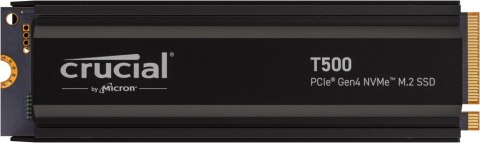 Crucial Dysk SSD T500 4TB M.2 NVMe 2280 PCIe 4.0 7400/7000 Radiator Crucial Dysk SSD T500 4TB M.2 NVMe 2280 PCIe 4.0 7400/7000 Radiator