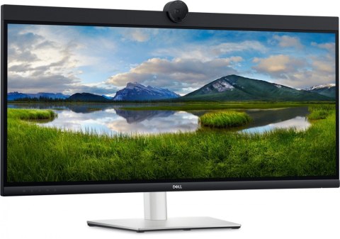 Dell Monitor P3424WEB 34 cale IPS Zakrzywiony WQHD (3440x1440)/21:9/HDMI/DP/USB-C/RJ-45/Kamera/Głośniki/Mikrofon/3Y Dell Monitor P3424WEB 34 cale IPS Zakrzywiony WQHD (3440x1440)/21:9/HDMI/DP/USB-C/RJ-45/Kamera/Głośniki/Mikrofon/3Y