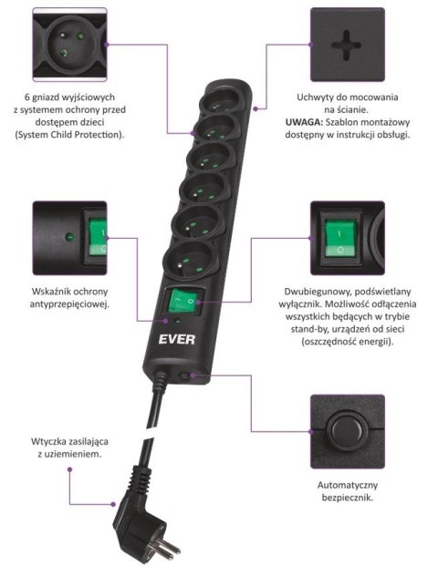 EVER Listwa OPTIMA 5m T/LZ08-OPT050/0000 EVER Listwa OPTIMA 5m T/LZ08-OPT050/0000