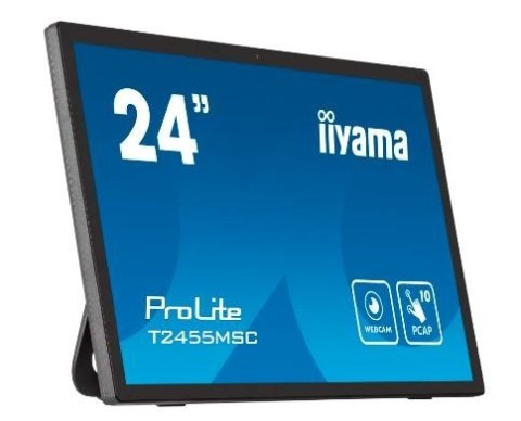 IIYAMA Monitor dotykowy 24 cale T2455MSC-B1 POJ.10PKT.IPS,HDMI,DP,USB3.0,CAM,MIC IIYAMA Monitor dotykowy 24 cale T2455MSC-B1 POJ.10PKT.IPS,HDMI,DP,USB3.0,CAM,MIC