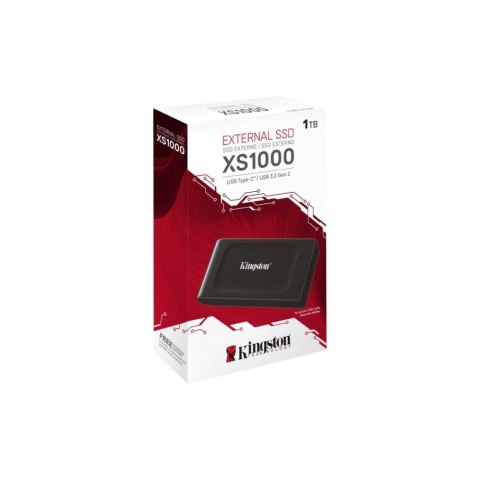 Kingston Dysk SSD XS1000 1TB USB3.2 Gen2 Zewnętrzny Kingston Dysk SSD XS1000 1TB USB3.2 Gen2 Zewnętrzny