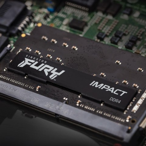 Kingston Pamięć DDR4 FURY Impact SODIMM 16GB(1*16GB)/3200 CL20 Kingston Pamięć DDR4 FURY Impact SODIMM 16GB(1*16GB)/3200 CL20