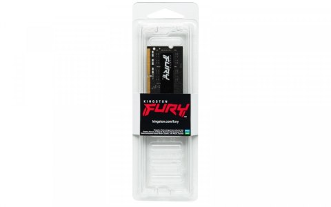 Kingston Pamięć DDR4 FURY Impact SODIMM 16GB(1*16GB)/3200 CL20 Kingston Pamięć DDR4 FURY Impact SODIMM 16GB(1*16GB)/3200 CL20