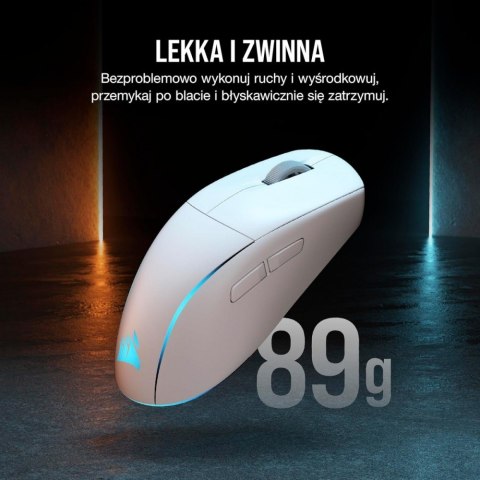 Corsair Myszka bezprzewodowa M75 biała RGB Corsair Myszka bezprzewodowa M75 biała RGB