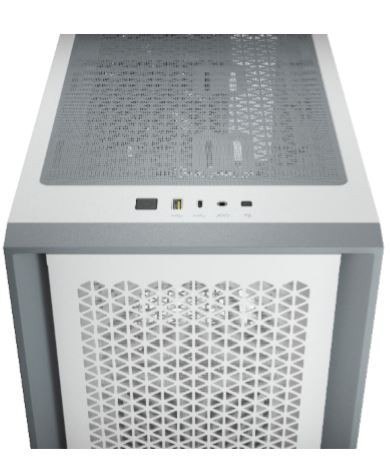 Corsair Obudowa 4000D Airflow TG biała Mid Tower ATX Corsair Obudowa 4000D Airflow TG biała Mid Tower ATX