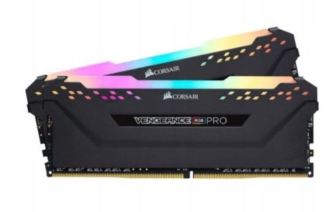 Corsair Pamięć DDR4 AMD Ryzen Vengeance 16GB/3600 (2*8GB) BLACK RGB CL18 Corsair Pamięć DDR4 AMD Ryzen Vengeance 16GB/3600 (2*8GB) BLACK RGB CL18