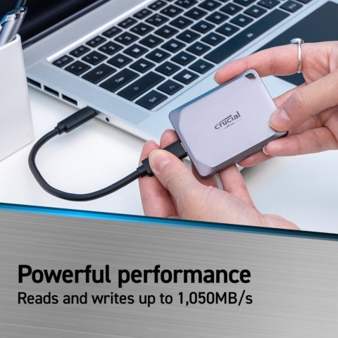 Crucial Dysk SSD X9 Pro 1TB USB-C 3.2 Gen2 Crucial Dysk SSD X9 Pro 1TB USB-C 3.2 Gen2