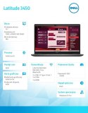 Dell Laptop Latitude 3450 Win11Pro i5-1335U/8GB/512GB SSD Gen4/14.0 FHD/Integrated/FgrPr/FHD/IR Cam/Mic/WLAN + BT/Backlit Kb/3 Cell/3
