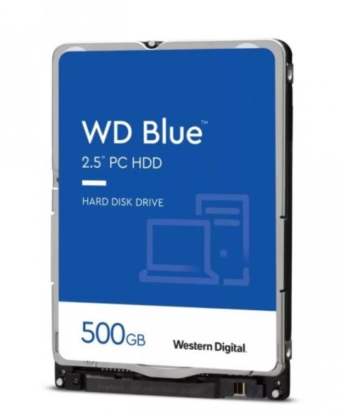 Western Digital Dysk HDD Blue 500GB 2,5 cala 16MB SATAIII/5400rpm Western Digital Dysk HDD Blue 500GB 2,5 cala 16MB SATAIII/5400rpm