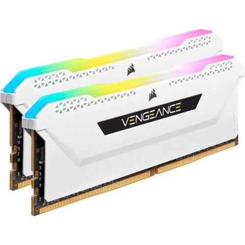 Corsair Pamięć DDR4 Vengeance RGB PRO SL 32GB/3200(2*16GB) biały Corsair Pamięć DDR4 Vengeance RGB PRO SL 32GB/3200(2*16GB) biały