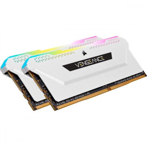 Corsair Pamięć DDR4 Vengeance RGB PRO SL 32GB/3200(2*16GB) biały Corsair Pamięć DDR4 Vengeance RGB PRO SL 32GB/3200(2*16GB) biały