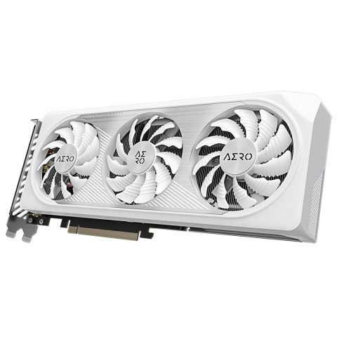 Gigabyte Karta graficzna GeForce RTX 4060 AERO OC 8G GDDR6 128bit 2DP/2HDMI Gigabyte Karta graficzna GeForce RTX 4060 AERO OC 8G GDDR6 128bit 2DP/2HDMI