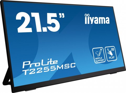IIYAMA Monitor 21.5 cala T2255MSC-B1 POJ.10PKT.IPS,HDMI,DP,2xUSB 3.0 IIYAMA Monitor 21.5 cala T2255MSC-B1 POJ.10PKT.IPS,HDMI,DP,2xUSB 3.0