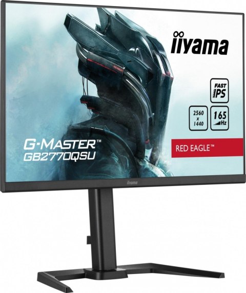 IIYAMA Monitor 27 cali GB2770QSU-B5 0.5ms,IPS,DP,HDMI,165Hz,HAS(150mm) IIYAMA Monitor 27 cali GB2770QSU-B5 0.5ms,IPS,DP,HDMI,165Hz,HAS(150mm)