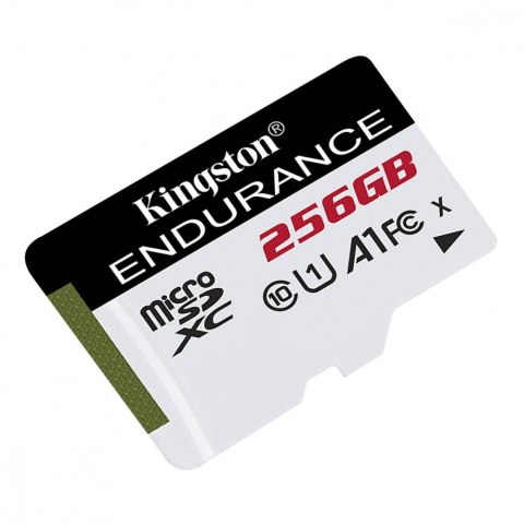 Kingston Karta microSD 256GB Endurance 95/45MB/s C10 A1 UHS-I Kingston Karta microSD 256GB Endurance 95/45MB/s C10 A1 UHS-I