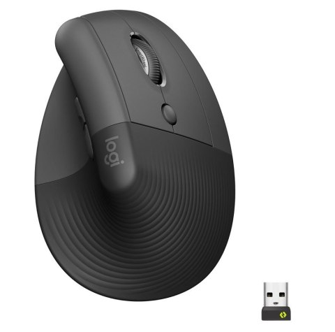 Logitech Mysz Lift Grafit dla praworęcznych 910-006473 Logitech Mysz Lift Grafit dla praworęcznych 910-006473
