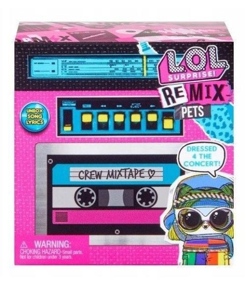 MGA Figurka L.O.L. Surprise Remix Pets zwierzątko 1 sztuka MGA Figurka L.O.L. Surprise Remix Pets zwierzątko 1 sztuka