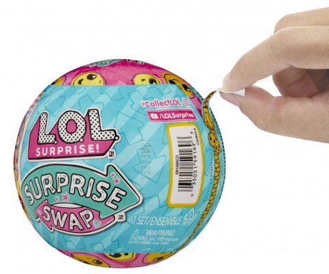 MGA Lalka L.O.L. Surprise Swap Tot Zmieniające Twarze 1 sztuka MGA Lalka L.O.L. Surprise Swap Tot Zmieniające Twarze 1 sztuka