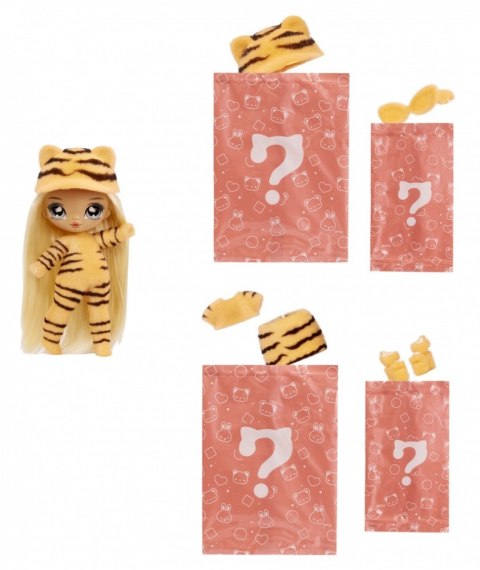 MGA Lalka Na! Na! Na! Tiger Girl Miłe w dotyku Fuzzy Surprise MGA Lalka Na! Na! Na! Tiger Girl Miłe w dotyku Fuzzy Surprise