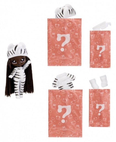 MGA Lalka Na! Na! Na! Zebra Girl Miłe w dotyku Fuzzy Surprise MGA Lalka Na! Na! Na! Zebra Girl Miłe w dotyku Fuzzy Surprise