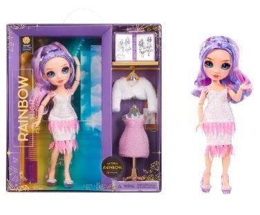 MGA Lalka Rainbow High Fantastic Fashion - PURPLE - Violet Willow MGA Lalka Rainbow High Fantastic Fashion - PURPLE - Violet Willow