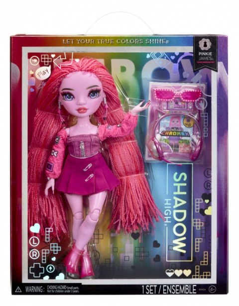 MGA Lalka Shadow High F23 Fashion Doll - Pinkie James MGA Lalka Shadow High F23 Fashion Doll - Pinkie James