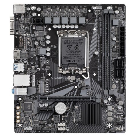 Gigabyte Płyta główna H610M H V3 DDR4 s1700 2DDR4 HDMI USB mATX Gigabyte Płyta główna H610M H V3 DDR4 s1700 2DDR4 HDMI USB mATX