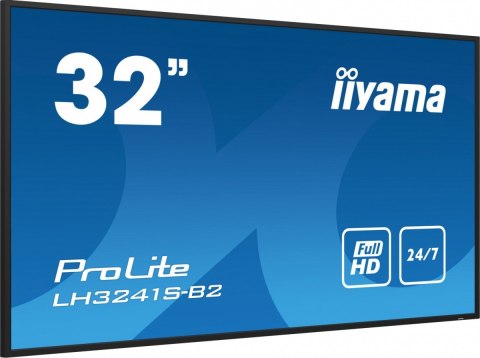 IIYAMA Monitor 32 cale LH3241S-B2 IPS,FHD,HDMI,24/7,RJ45 IIYAMA Monitor 32 cale LH3241S-B2 IPS,FHD,HDMI,24/7,RJ45