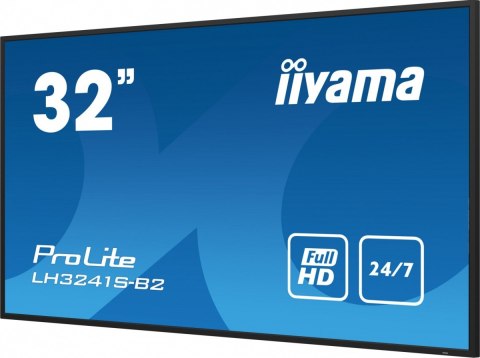 IIYAMA Monitor 32 cale LH3241S-B2 IPS,FHD,HDMI,24/7,RJ45 IIYAMA Monitor 32 cale LH3241S-B2 IPS,FHD,HDMI,24/7,RJ45