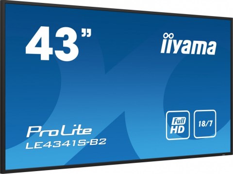 IIYAMA Monitor 42.5 cala ProLite LE4341S-B2 IPS,FHD,18/7,LAN,HDMI IIYAMA Monitor 42.5 cala ProLite LE4341S-B2 IPS,FHD,18/7,LAN,HDMI