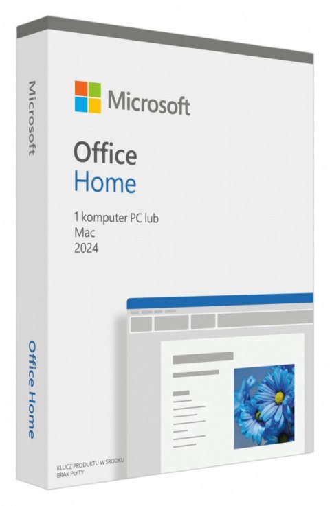 Microsoft Office Home 2024 PL Win/Mac EP2-06862, Zastępuje P/N: 79G-05418 Microsoft Office Home 2024 PL Win/Mac EP2-06862, Zastępuje P/N: 79G-05418