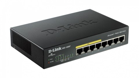 D-Link Switch 8-port 10/100/1000Gigabit Metal Housing Desktop D-Link Switch 8-port 10/100/1000Gigabit Metal Housing Desktop