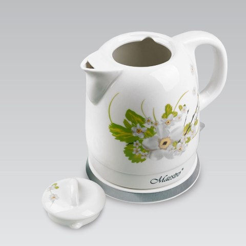 Feel-Maestro Ceramiczny czajnik elektryczny 1,5l 1200W MR-066-WHITE Feel-Maestro Ceramiczny czajnik elektryczny 1,5l 1200W MR-066-WHITE