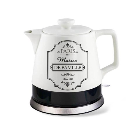 Feel-Maestro Ceramiczny czajnik elektryczny "PARIS MAISON" 1,0l 1200W MR-072 Feel-Maestro Ceramiczny czajnik elektryczny "PARIS MAISON" 1,0l 1200W MR-072