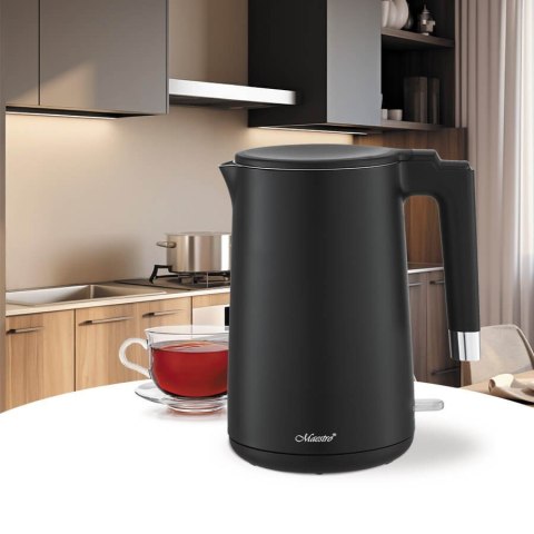 Feel-Maestro Czajnik elektryczny 1,7l 1800W MR-026-BLACK Feel-Maestro Czajnik elektryczny 1,7l 1800W MR-026-BLACK