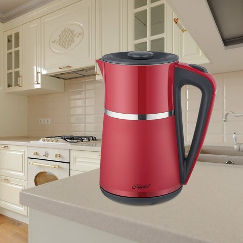 Feel-Maestro Czajnik elektryczny 1,7l 2200W MR-030-RED Feel-Maestro Czajnik elektryczny 1,7l 2200W MR-030-RED