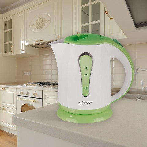 Feel-Maestro Czajnik elektryczny 1l 1000W MR-028-GREEN Feel-Maestro Czajnik elektryczny 1l 1000W MR-028-GREEN