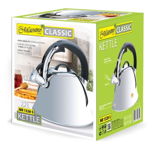 Feel-Maestro Czajnik nieelektryczny 2,2l MR-1320-S Feel-Maestro Czajnik nieelektryczny 2,2l MR-1320-S