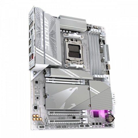Gigabyte Płyta główna X870 A ELITE WF7 ICE AM 5 4DDR5 HDMI/USB-C ATX Gigabyte Płyta główna X870 A ELITE WF7 ICE AM 5 4DDR5 HDMI/USB-C ATX
