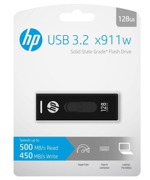 HP Inc. Pendrive 128GB HP USB 3.2 USB HPFD911W-128 HP Inc. Pendrive 128GB HP USB 3.2 USB HPFD911W-128