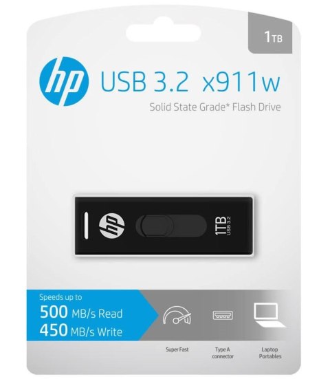 HP Inc. Pendrive 1TB HP USB 3.2 USB HPFD911W-1TB HP Inc. Pendrive 1TB HP USB 3.2 USB HPFD911W-1TB