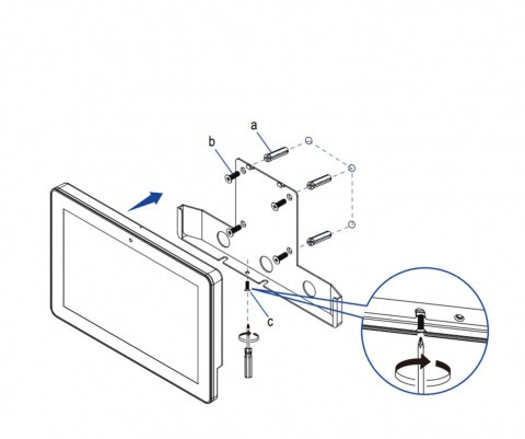 IIYAMA Monitor 10 cali TW1025ALASC B1PNR,10 punktów dotykowych IPS WiFi IIYAMA Monitor 10 cali TW1025ALASC B1PNR,10 punktów dotykowych IPS WiFi