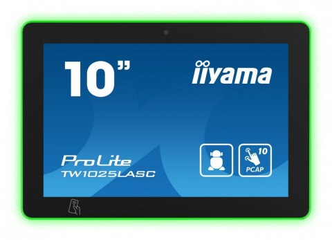 IIYAMA Monitor 10 cali TW1025ALASC B1PNR,10 punktów dotykowych IPS WiFi IIYAMA Monitor 10 cali TW1025ALASC B1PNR,10 punktów dotykowych IPS WiFi