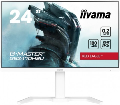 IIYAMA Monitor 24 cale GB2470HSU-W6 0.2ms, IPS, DP, HDMI, 180Hz, 300cd IIYAMA Monitor 24 cale GB2470HSU-W6 0.2ms, IPS, DP, HDMI, 180Hz, 300cd