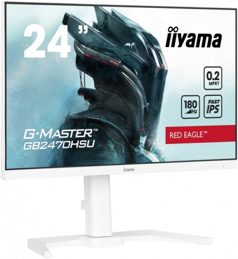 IIYAMA Monitor 24 cale GB2470HSU-W6 0.2ms, IPS, DP, HDMI, 180Hz, 300cd IIYAMA Monitor 24 cale GB2470HSU-W6 0.2ms, IPS, DP, HDMI, 180Hz, 300cd