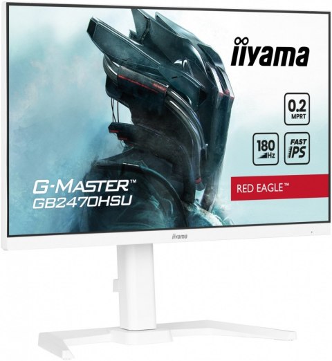 IIYAMA Monitor 24 cale GB2470HSU-W6 0.2ms, IPS, DP, HDMI, 180Hz, 300cd IIYAMA Monitor 24 cale GB2470HSU-W6 0.2ms, IPS, DP, HDMI, 180Hz, 300cd
