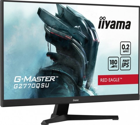 IIYAMA Monitor 27 cali G2770Q 0.2ms, IPS, DP, HDMI, 180Hz IIYAMA Monitor 27 cali G2770Q 0.2ms, IPS, DP, HDMI, 180Hz