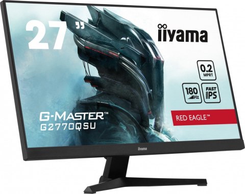 IIYAMA Monitor 27 cali G2770Q 0.2ms, IPS, DP, HDMI, 180Hz IIYAMA Monitor 27 cali G2770Q 0.2ms, IPS, DP, HDMI, 180Hz