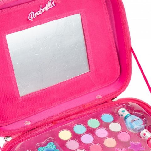 Nice Walizka Make Up Girabrilla różowo-srebrna Nice Walizka Make Up Girabrilla różowo-srebrna