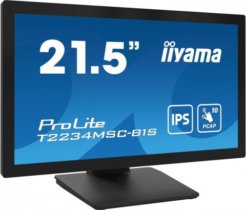 IIYAMA Monitor ProLite 21.5 cala T2234MSC-B1S IPS,10PKT.VGA,HDMI,DP IIYAMA Monitor ProLite 21.5 cala T2234MSC-B1S IPS,10PKT.VGA,HDMI,DP